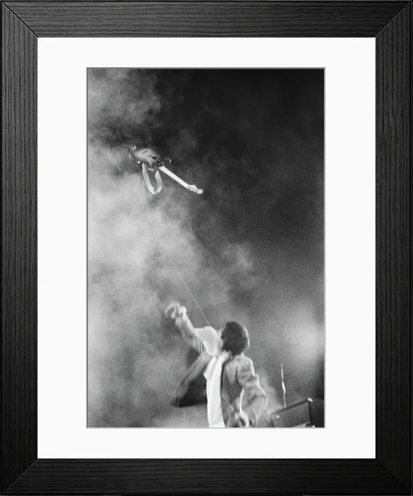 Framed Print : The Who Performing In Flint, MI Framed Print : The Who Performing In Flint, MI
