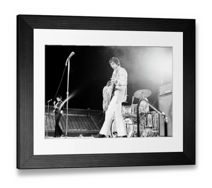 Framed Print : The Who Performing In Flint, MI Framed Print : The Who Performing In Flint, MI
