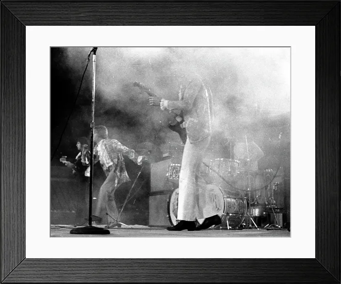 Framed Print : The Who Performing In Flint, MI Framed Print : The Who Performing In Flint, MI