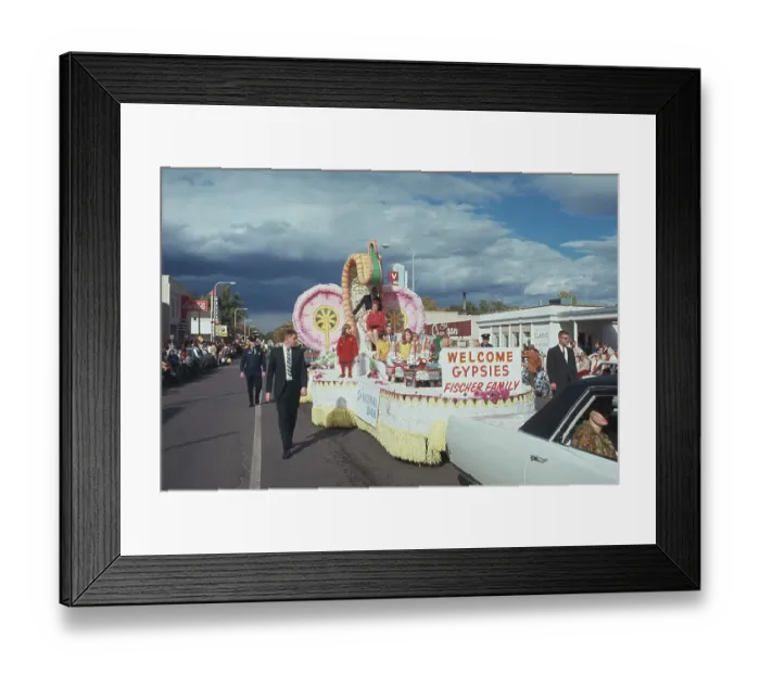 Framed Print : Fischer Quints Gypsy Day Parade Framed Print : Fischer Quints Gypsy Day Parade