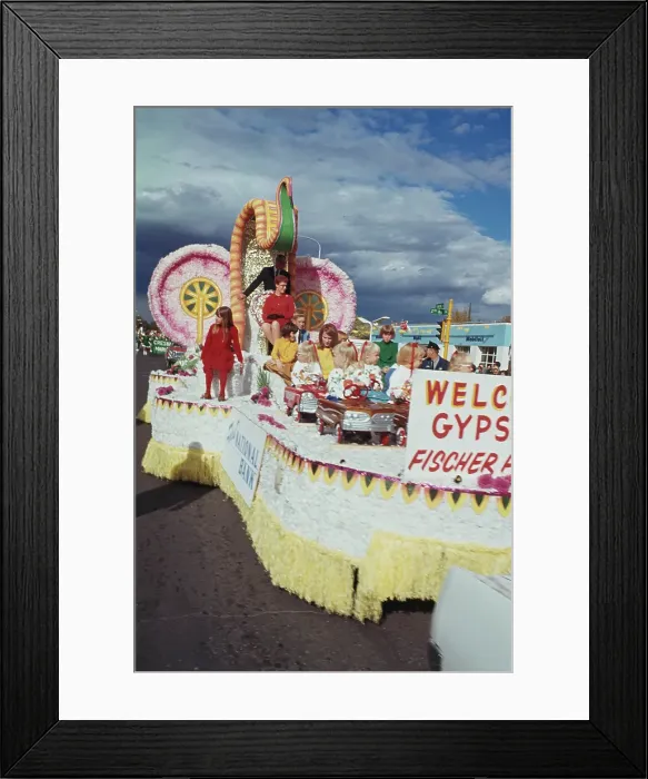 Framed Print : Fischer Quints Gypsy Day Parade Framed Print : Fischer Quints Gypsy Day Parade