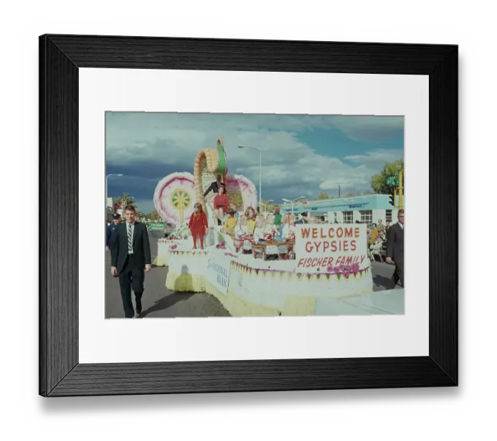 Framed Print : Fischer Quints Gypsy Day Parade Framed Print : Fischer Quints Gypsy Day Parade