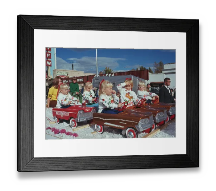 Framed Print : Fischer Quints Gypsy Day Parade Framed Print : Fischer Quints Gypsy Day Parade