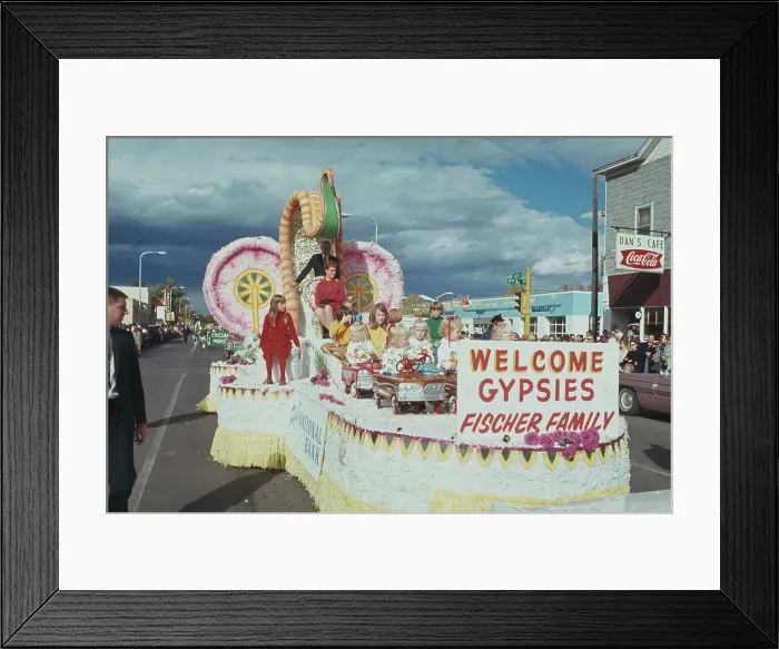 Framed Print : Fischer Quints Gypsy Day Parade