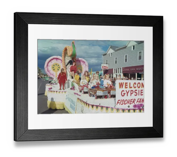 Framed Print : Fischer Quints Gypsy Day Parade