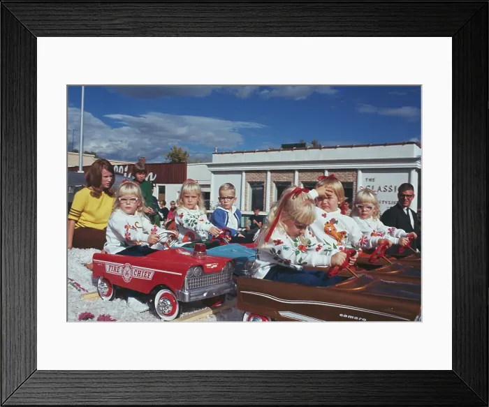 Framed Print : Fischer Quints Gypsy Day Parade Framed Print : Fischer Quints Gypsy Day Parade