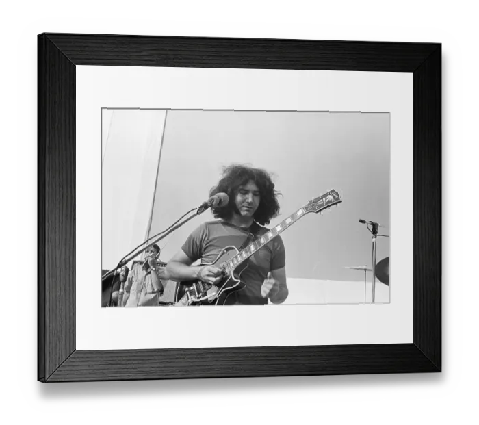 Framed Print : Jerry Garcia At The Bowl Framed Print : Jerry Garcia At The Bowl