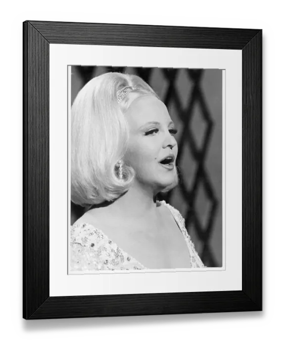 Framed Print : Singer Peggy Lee Framed Print : Singer Peggy Lee