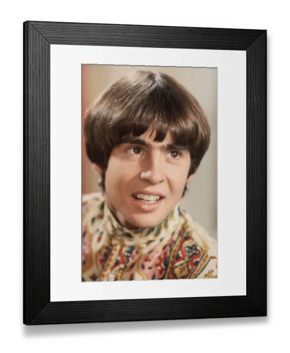 Framed Print : Davy Jones Of The Monkees Framed Print : Davy Jones Of The Monkees