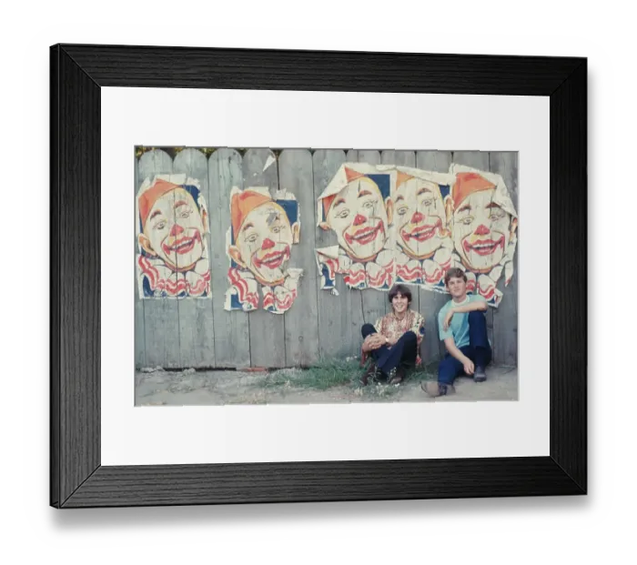 Framed Print : Davy Jones And Kurt Russell Framed Print : Davy Jones And Kurt Russell