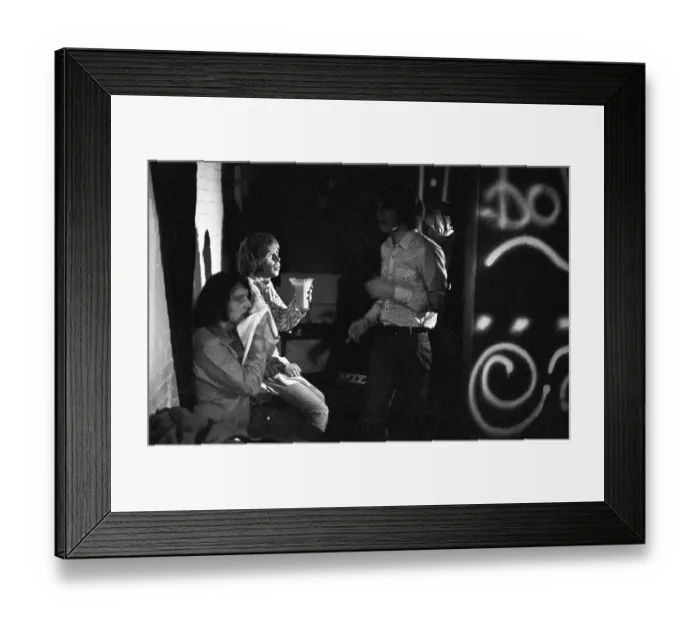 Framed Print : Moby Grape Backstage Framed Print : Moby Grape Backstage