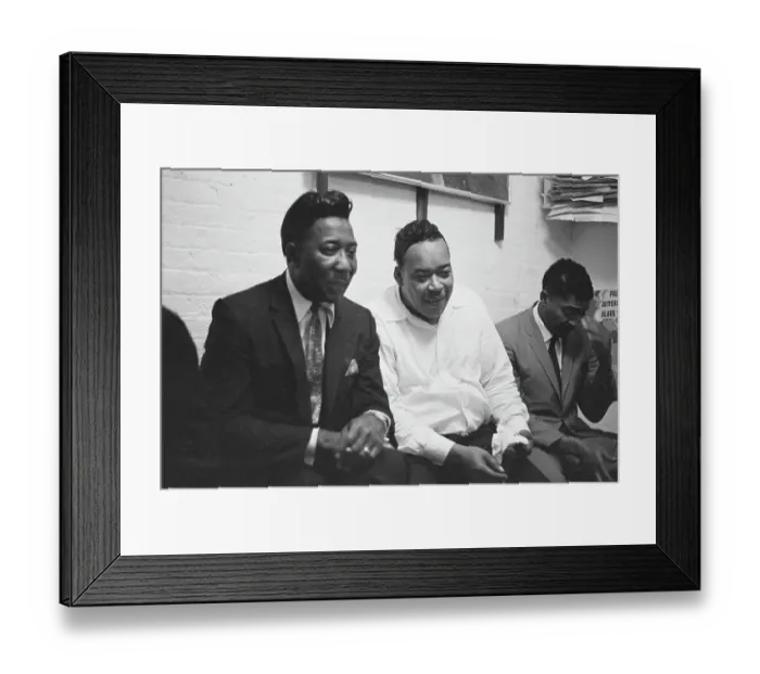 Framed Print : Backstage At The Cafe Au Go Go