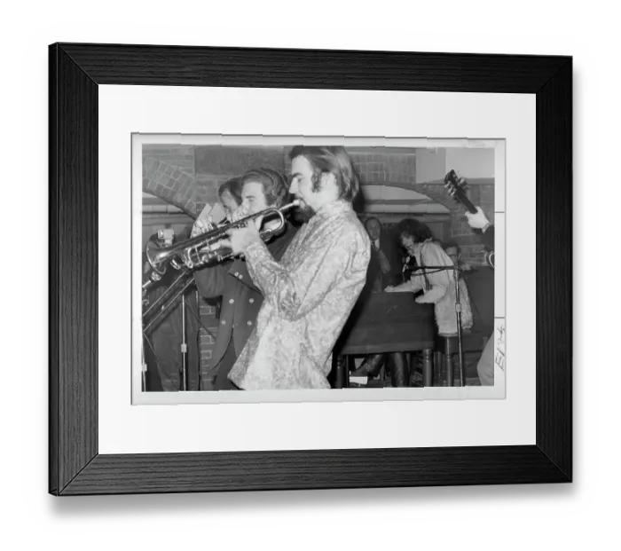 Framed Print : Blood Sweat & Tears Performing