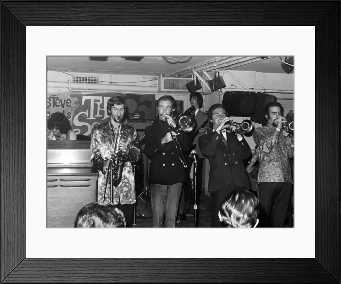 Framed Print : Blood Sweat And Tears Performing In NY Framed Print : Blood Sweat And Tears Performing In NY