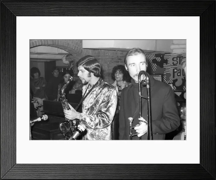 Framed Print : Blood Sweat And Tears Performing In NY Framed Print : Blood Sweat And Tears Performing In NY