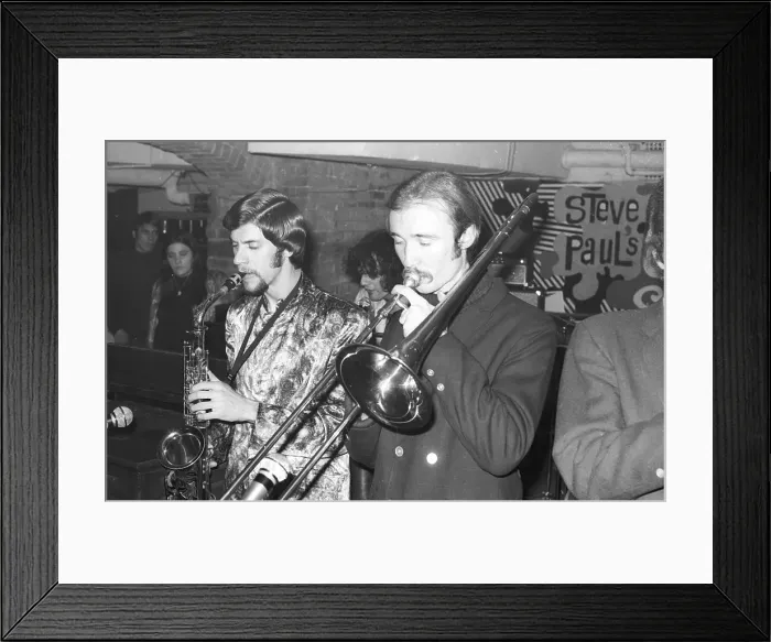 Framed Print : Blood Sweat And Tears Performing In NY Framed Print : Blood Sweat And Tears Performing In NY