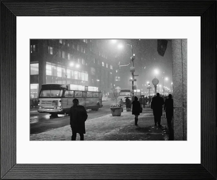 Framed Print : New York Winter Framed Print : New York Winter