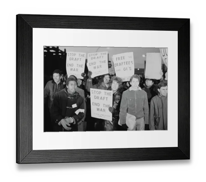 Framed Print : Stop The Draft Week Framed Print : Stop The Draft Week