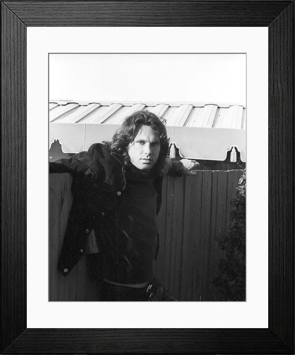 Framed Print : Jim Morrison Portrait Session Framed Print : Jim Morrison Portrait Session