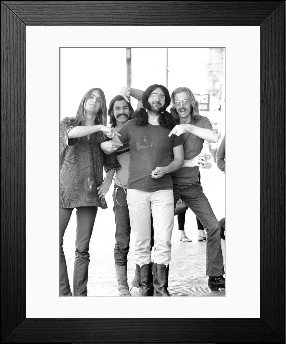 Framed Print : The Grateful Dead In San Francisco Framed Print : The Grateful Dead In San Francisco