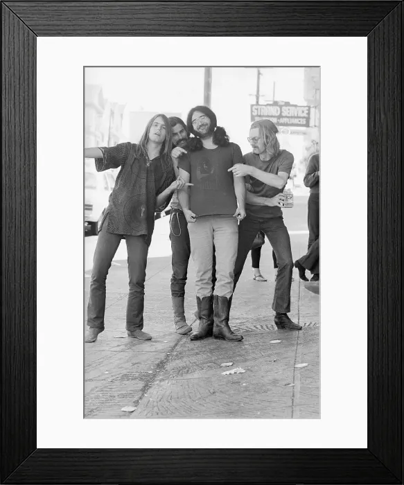 Framed Print : The Grateful Dead In San Francisco Framed Print : The Grateful Dead In San Francisco
