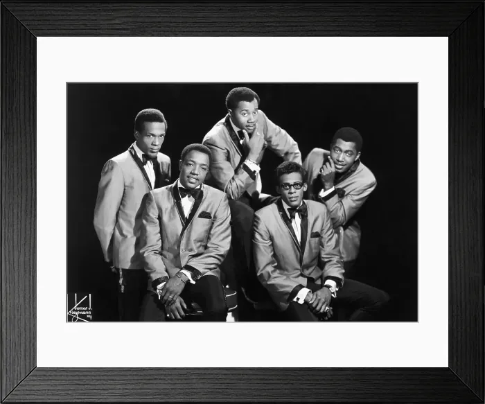 Framed Print : 1968, New York City, Temptations Framed Print : 1968, New York City, Temptations
