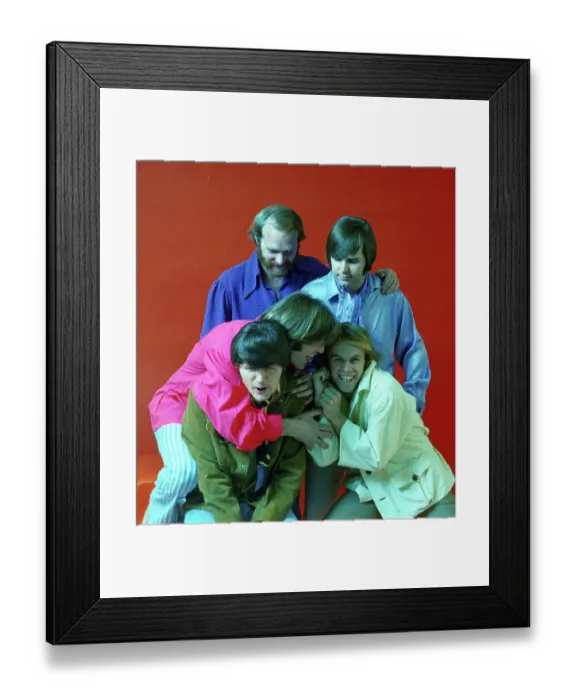 Framed Print : Beach Boys Portrait Framed Print : Beach Boys Portrait