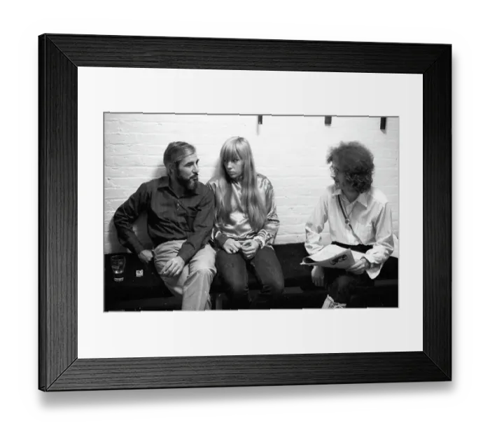 Framed Print : Clapton Chats With Fans