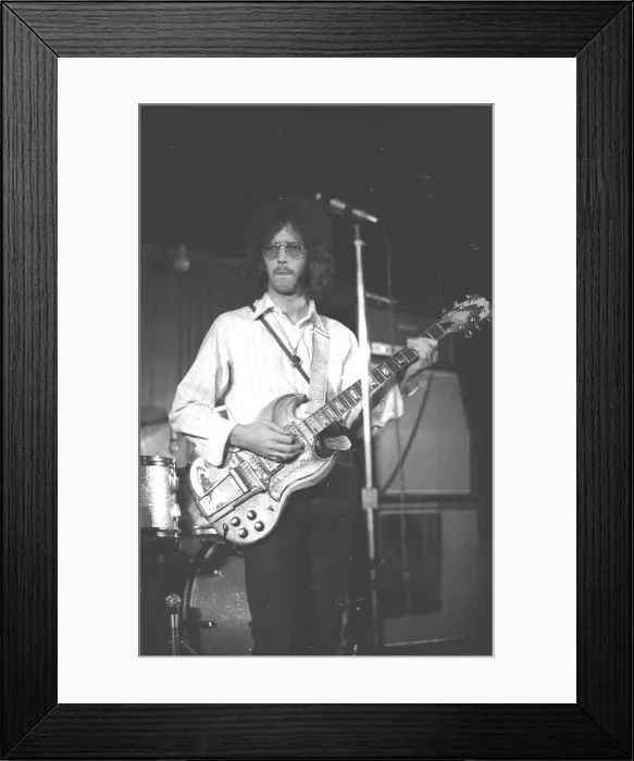 Eric Clapton in Cream New York Print 1968. Art Prints, Posters