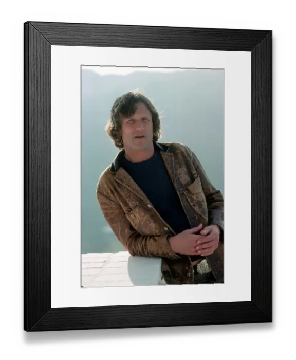 Framed Print : Kris Kristofferson Portrait Session Framed Print : Kris Kristofferson Portrait Session