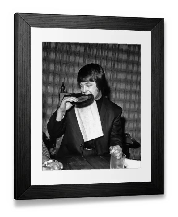 Framed Print : Brian Wilson Eats Funny Stuff Photo Session Framed Print : Brian Wilson Eats Funny Stuff Photo Session