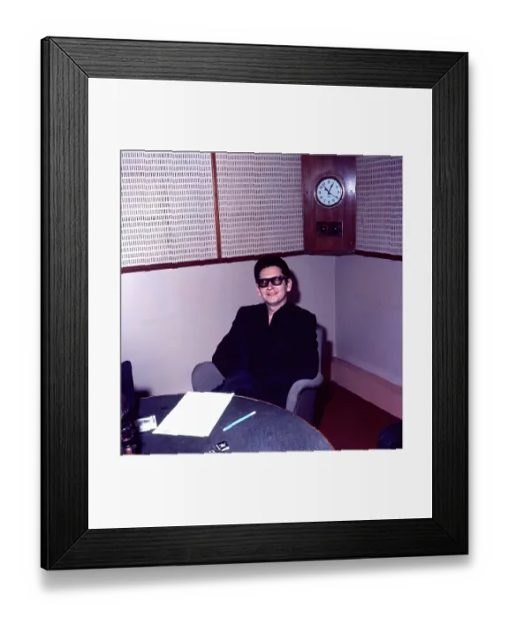 Framed Print : Roy Orbison Portrait Framed Print : Roy Orbison Portrait