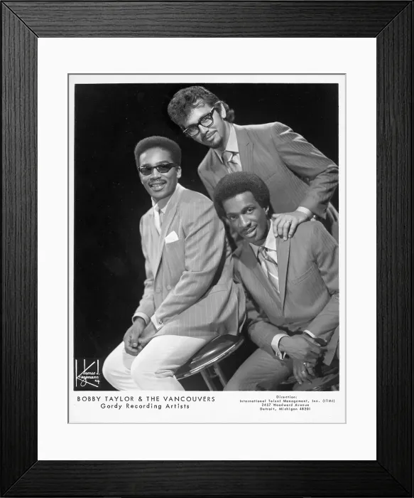 Framed Print : Bobby Taylor & The Vancouvers