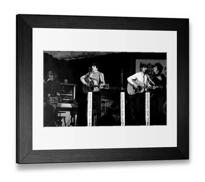 Framed Print : Folk-Rock Group The Byrds Framed Print : Folk-Rock Group The Byrds