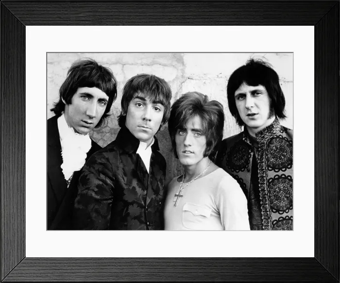 Framed Print : Rock Group The Who Framed Print : Rock Group The Who