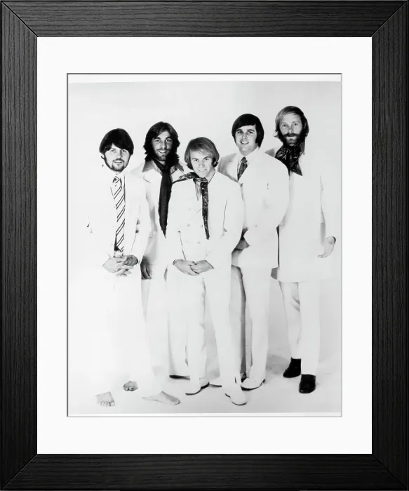 Framed Print : Beach Boys Portrait With Bruce Johnston Framed Print : Beach Boys Portrait With Bruce Johnston