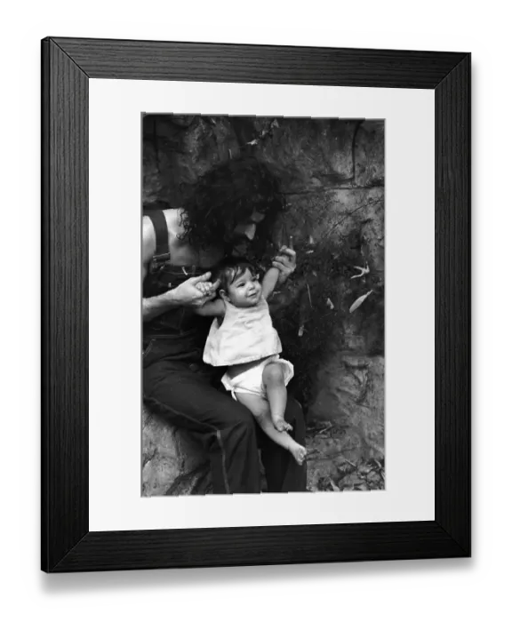 Framed Print : Zappa Family Portrait Framed Print : Zappa Family Portrait