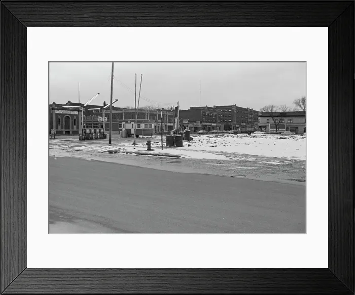 Framed Print : After The Detroit Riot Framed Print : After The Detroit Riot