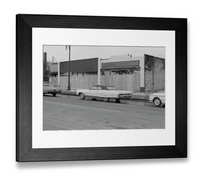 Framed Print : After The Detroit Riot