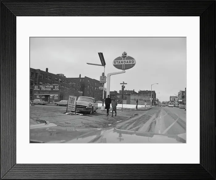 Framed Print : After The Detroit Riot Framed Print : After The Detroit Riot