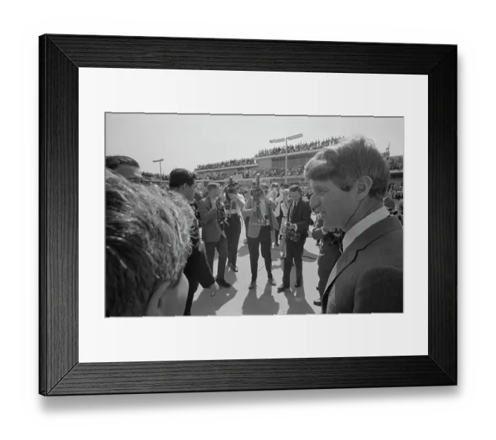 Framed Print : Robert F. Kennedy In Monterey Framed Print : Robert F. Kennedy In Monterey