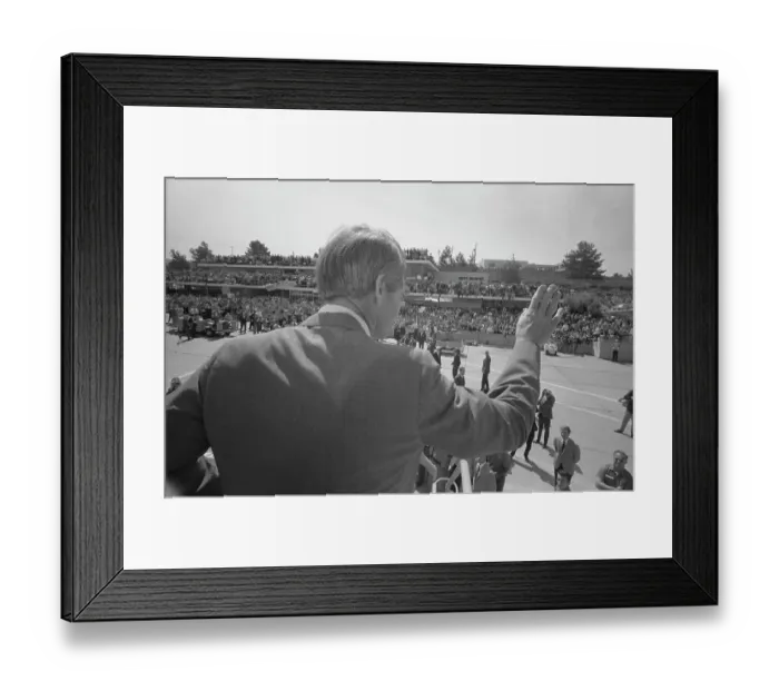 Framed Print : Robert F. Kennedy In Monterey Framed Print : Robert F. Kennedy In Monterey