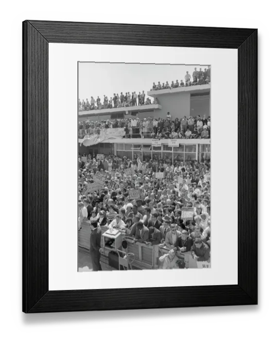 Framed Print : Robert F. Kennedy In Monterey Framed Print : Robert F. Kennedy In Monterey