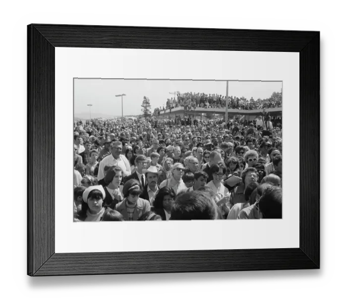 Framed Print : Robert F. Kennedy In Monterey Framed Print : Robert F. Kennedy In Monterey