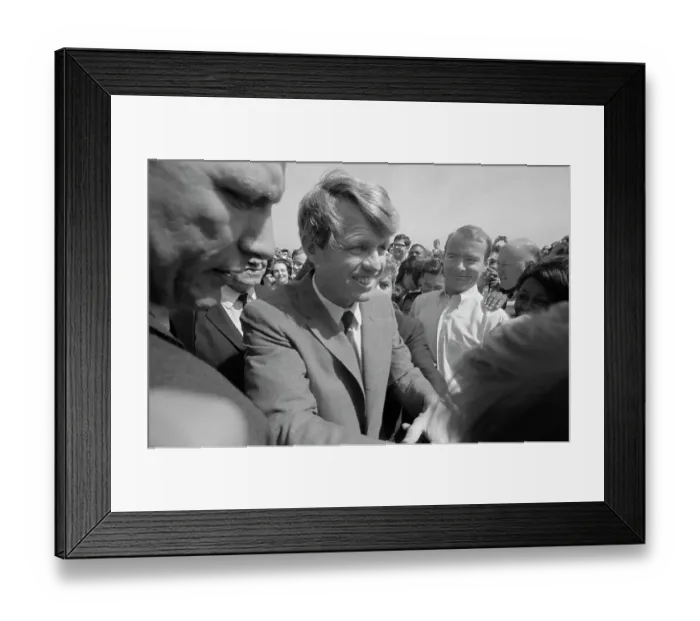 Framed Print : Robert F. Kennedy In Monterey Framed Print : Robert F. Kennedy In Monterey