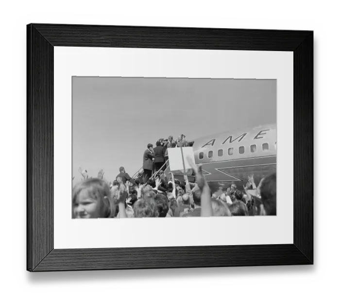 Framed Print : Robert F. Kennedy In Monterey Framed Print : Robert F. Kennedy In Monterey