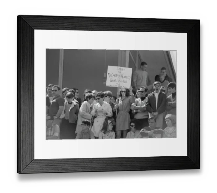 Framed Print : Robert F. Kennedy In Monterey Framed Print : Robert F. Kennedy In Monterey