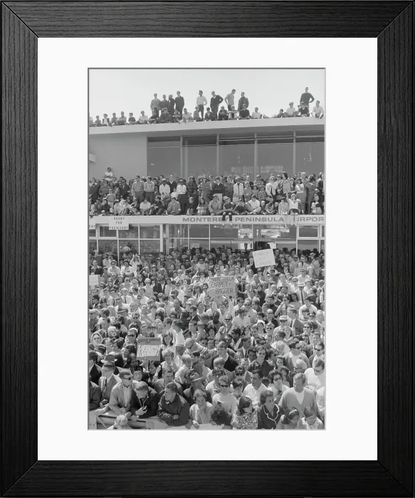 Framed Print : Robert F. Kennedy In Monterey Framed Print : Robert F. Kennedy In Monterey