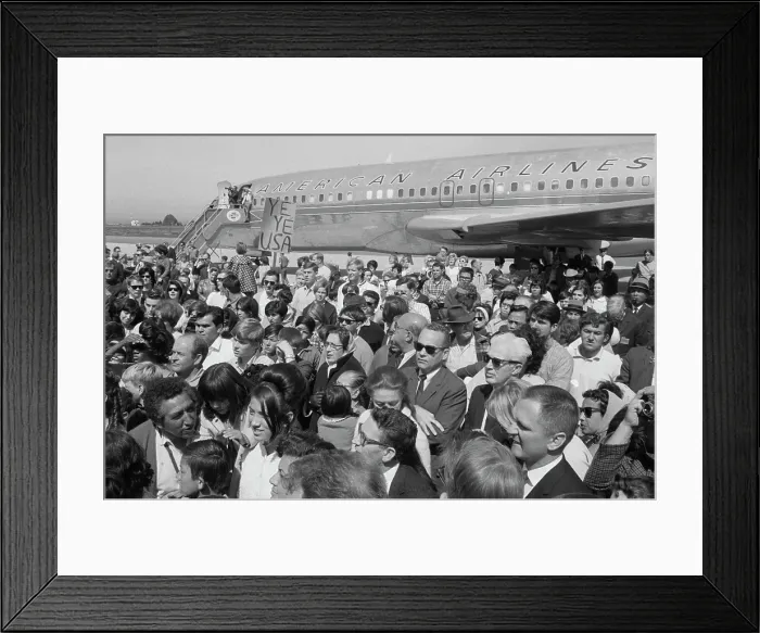 Framed Print : Robert F. Kennedy In Monterey Framed Print : Robert F. Kennedy In Monterey