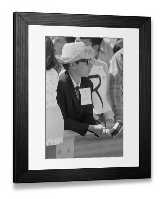 Framed Print : Robert F. Kennedy In Monterey Framed Print : Robert F. Kennedy In Monterey